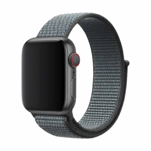 Ремешок Nylon loop для Apple Watch 38/40/41mm Midnight Fog